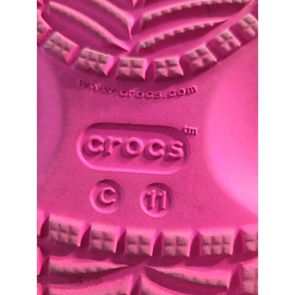 Crocs Slipon‎ Pink Child Size 11 Shoes